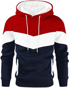 Nouveau Vêtements de rue personnalisés de haute qualité Sweats à capuche pour hommes personnalisés à prix bon marché à la mode Polyester Logo personnalisé Sweats à capuche pour hommes broderie - Product Image 6