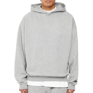 Sweat à capuche d'hiver décontracté classique Capuche réglable Poche kangourou avant Manches longues Impression numérique 100% coton pour un usage quotidien - Product Image 1