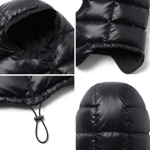 Unisex Waterproof Black Balaclava Hoodie <b>Neck</b> <b>Warmer</b> Outdoor Wear 56-58CM Adult Size - Product Image 4