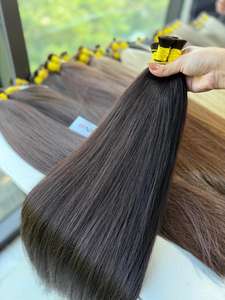 ผมมนุษย์บริสุทธิ์เวียดนามเป็นกลุ่มพร้อมปลายดึงสองด้าน - Product Image 2