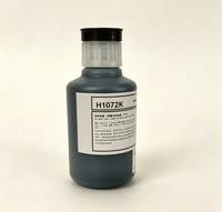 H1072K 500 ml Tinta Hitam Asli untuk Printer Ink-Jet Industri H (Seri UX / RX) OEM