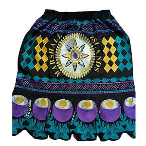 Faldas Isleñas de Guam y Micronesia, Última Moda, Diseño Hawaiano de Algodón, Faldas Hawaianas Florales de Poliéster - Product Image 4