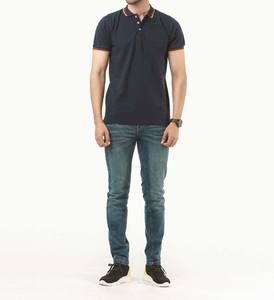 เสื้อโปโลผ้าเจอร์ซีย์คอตตอนแท้สไตล์ใหม่สำหรับฤดูร้อนสำหรับผู้ชาย เสื้อเชิ้ตแขนสั้นปักลายสไตล์ลำลองสำหรับธุรกิจ - Product Image 5