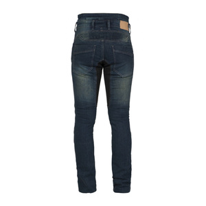 Jean de moto en denim délavé respirant 220g pour homme avec doublure et protections, toutes saisons - Product Image 3