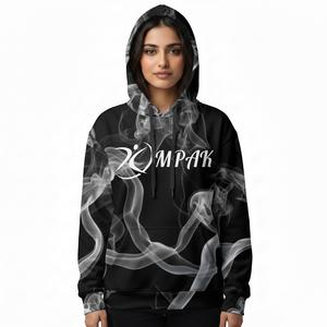 Essentiel de la mode : Sweat à capuche unisexe oversize pour l'hiver avec design brodé par sublimation de qualité supérieure pour un style streetwear décontracté moderne - Product Image 1