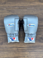GYMSTERO - Juego de Boxeo Personalizable de Piel de Vacuno Genuina de Primera Calidad, Profesional, con Protección Completa para los Dedos, Ajustable con Cierre de Velcro, para Artes Marciales
