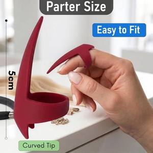 Anillo Separador de Cabello para Extensiones, Herramienta Fácil de Usar para Separar, Seccionar, Trenzar y Peinar Extensiones de Cabello - Product Image 3