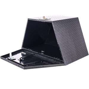 29-Inch Heavy Duty Aluminum Truck Bed <b>Tool</b> <b>Box</b> for Outdoor Trailer Pickup <b>Storage</b> RV Organization Underbody <b>Storage</b> Organizer - Product Image 5