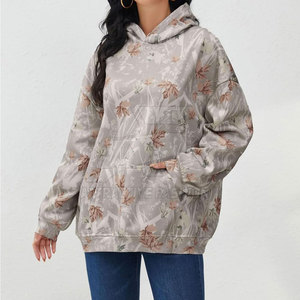 Sudaderas extragrandes transpirables para mujer con capucha ajustable y corte relajado para colecciones de atuendos casuales y elegantes - Product Image 3