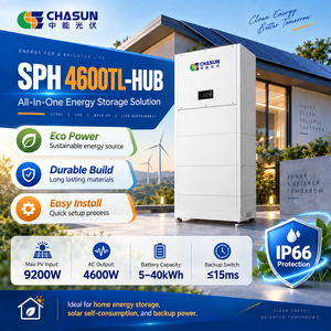 อินเวอร์เตอร์ไฮบริดแบบแยกส่วน CHASUN 4600W <span class=keywords><strong>SPH</strong></span> 4600TL-HUB รองรับการเชื่อมต่อแบบ Stackable 2 MPPT 16A IP20 ประสิทธิภาพ 97.<span class=keywords><strong>5</strong></span>% ใช้ได้กับแบตเตอรี่ ALP สำหรับบ้าน - Product Image 1