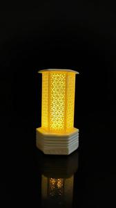 Lámpara de Hueso de Búfalo Tallada a Mano de Lujo, Diseño de Filigrana Sostenible, Portavelas Decorativo Vintage, Venta al Por Mayor para Exportación - Product Image 5