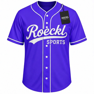 Catch Fields Baseball Jersey Unisex <b>White</b> Gold Short Sleeve <b>Button</b> Front Moisture Wicking Polyester Adult Regular Fit - Product Image 1