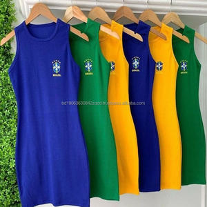 Monos ajustados Y2K sin mangas para mujer, enterizos, bodys, vestidos de punto acanalado, ropa de mujer, venta al por mayor a granel - Product Image 2