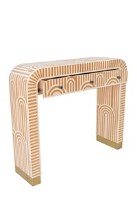 ILAHI's Bone Inlay <b>Drawer</b> Modern Design Agate Detailing <b>Storage</b> Portable Home Furniture - Product Image 2