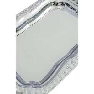 ถาดเสิร์ฟทองเหลืองดีไซน์เนอร์ งานละเอียดประณีต ปรับแต่งได้สำหรับรอมฎอนและงานแต่งงาน เหมาะสำหรับตกแต่งห้องครัวและห้องรับประทานอาหารระดับไฮเอนด์ - Product Image 5