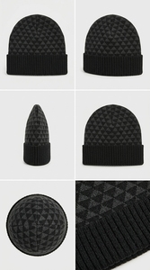 Beanies Cup Tasse à boisson décontractée réutilisable 100% acrylique respirante imperméable à motif à carreaux pour la maison, le bureau et les voyages - Product Image 3