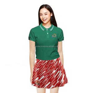Women's Casual Athletic Tennis Golf Skirt Comfortable Summer Sports-Specific <b>Clothing</b> Sublimation Embroidery Cotton Tight Button - Product Image 2