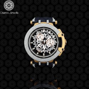 Reloj Mecánico de Lujo para Hombre Charm_Jewells, Caja de Acero Inoxidable de 40 mm, Esfera de Cristal, Correa de Cuero Analógica de 20 mm, Fecha Automática, Resistente al Agua - Product Image 5