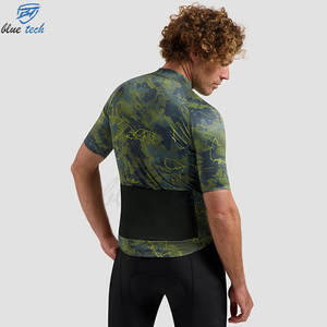 Maillot de Ciclismo Personalizado con Logotipo para Hombre, Transpirable, Ligero, para Bicicleta de Carretera y MTB, Tejido de Secado Rápido, Servicios OEM - Product Image 4