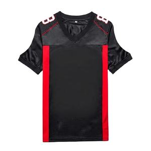 Jersey de Práctica de Fútbol Americano Unisex Personalizado de Alta Calidad, Transpirable, Talla Grande, Manga Corta - Product Image 2