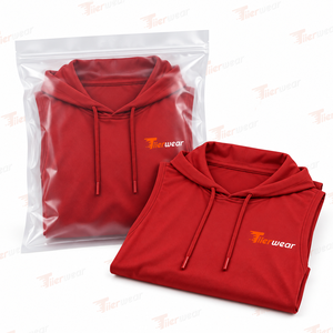 Men's <b>Red</b> Sleeveless Hooded <b>Tank</b> <b>Top</b> Quick Dry Polyester Sporty Front Logo Print Knitted Hoodie Vest Men Hooded <b>Tank</b> <b>Top</b> - Product Image 6