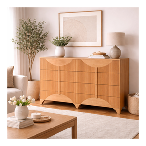 Meilleur prix pour commode en bois pour chambre à coucher, meubles de maison durables, écologiques, fabriqués en usine au Vietnam - Product Image 1