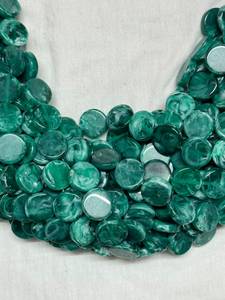 Wholesale Multi Color Flat Coin Resin Beads | 12mm 14mm Round Disc Beads | Acrylic <b>Spacer</b> Beads Bulk Jewelry Making Craft - Product Image 4