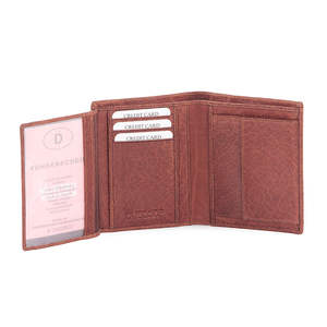 Portefeuille pour homme en cuir véritable avec fermeture ouverte, design personnalisé, fin et vintage, blocage RFID, porte-cartes de crédit, petit portefeuille d'identité en polyester - Product Image 4