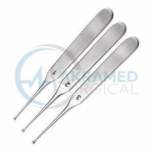 Juego de 3 Piezas Wamkey para Remover Coronas y Puentes, Instrumentos Dentales de Acero Inoxidable para Extracción de Coronas, Calidad Certificada CE ISO - Product Image 3