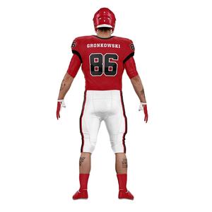 Traje transpirable para deportes al aire libre para mujer para niños, logotipo de costura impreso, número de nombre, pantalón de béisbol para Club Escolar, entrenamiento de fútbol - Product Image 3