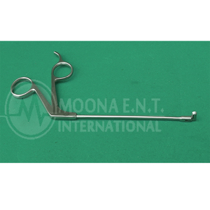 เครื่องมือผ่าตัดข้อต่อแบบส่องกล้อง Moona E.N.T Instruments รุ่น AR-594/7  ตะขอเกี่ยวข้อต่อแบบตะกร้า  ปลายซ้าย  ขนาด 90  คีมจับแบบใช้มือ  ความยาวใช้งาน 13 ซม. - Product Image 5