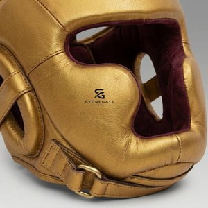 Protector de Cabeza de MMA Personalizado, de Cuero, Ligero, Transpirable y Ajustable, para Entrenamiento y Sparring 2026 - Product Image 4