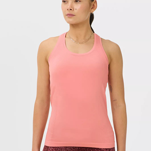 Camiseta interior elástica de cintura alta para mujer, sin mangas, ajustada, top corto personalizable para chica - Product Image 1
