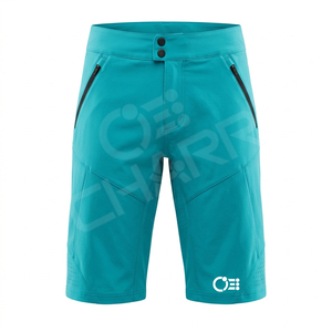 Pantalones Cortos de Ciclismo de Montaña MTB Personalizados de Alta Calidad para Hombre, Pantalones Cortos de Ciclismo Transpirables de Tela Elástica para Actividades al Aire Libre - Product Image 2