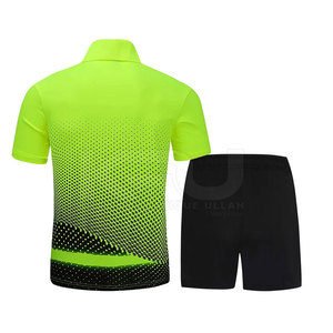 Uniforme de golf respirant et léger en maille imprimée pour hommes, vêtements de sport à séchage rapide, polyester/coton, entraînement - Product Image 2