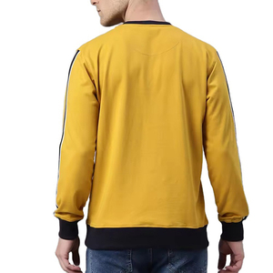 Comfortable <b>men</b> sweatshirt <b>pullover</b> crewneck soft cotton fleece long sleeve relaxed fit casual streetwear winter wear and sale - Product Image 2