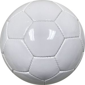 Ballon de football blanc premium avec motif en X rouge |   Ballon de football durable pour l'entraînement et la pratique |   Ballon de sport imprimé à l'écran |   Taille 5 |   Infl - Product Image 4