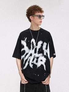 Camiseta de Hombre de Alta Calidad, 200 Gramos, Verano, Casual, Manga Corta, Cuello Redondo, Diseño Vintage, Impresión Digital Personalizada - Product Image 6