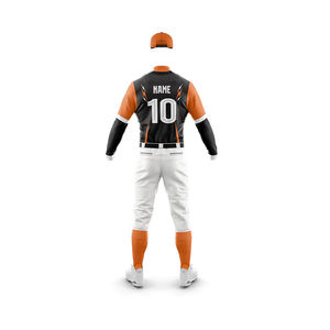 Fournisseur direct d'usine, uniforme de baseball respirant et léger à séchage rapide, 100% polyester, uniforme de baseball pour hommes, service OEM - Product Image 6