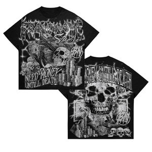 Camisetas de Alta Calidad para Hombre, Estilo Urbano, Verano, Diseño Gráfico Impreso, Algodón Pesado, Casual, Personalizadas, Venta al Por Mayor - Product Image 1