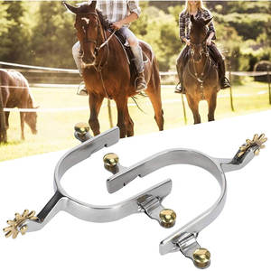 Fabricante Profesional de Espuelas de Acero Inoxidable para Caballos de Carreras, Espuelas Españolas Personalizadas, Duraderas, Reutilizables y Antideslizantes - Product Image 4