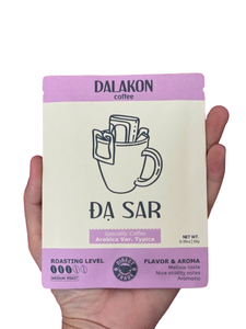 Da Sar Dalakon, spécialité vietnamienne traditionnelle, café filtre avec Arabica torréfié clair, emballage en boîte, goût acide, café moulu - Product Image 1
