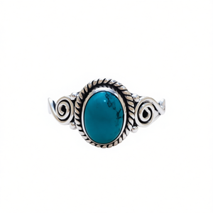<b>Turquoise</b> Fashion <b>Ring</b> 2.7 Grams Weight - Product Image 2