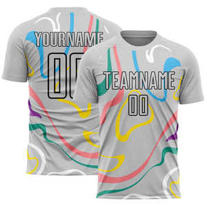 เสื้อฟุตบอลแขนสั้นต้านเชื้อแบคทีเรีย ออกแบบเองได้ ราคาสมเหตุสมผล ขายดี คุณภาพสูง ขายส่ง - Product Image 4