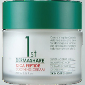 Crema calmante con péptidos Cica de Derma Share, 70 ml, hecha en Corea, con ácido hialurónico blanco, para el cuidado de la piel coreana original. - Product Image 6