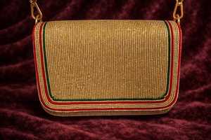 Bolso Baguette Multicolor con Cuentas de Cristal, Hecho a Mano, Estilo Casual, Artesanía India, Forma Personalizada, MS Handicraft - Product Image 2