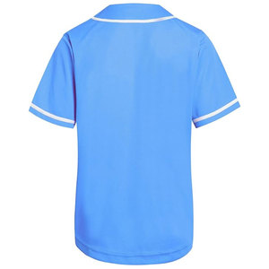 เสื้อเบสบอลแบบเรียบง่ายสำหรับผู้ชายและผู้หญิง เสื้อซอฟต์บอลแบบติดกระดุม เสื้อกีฬาคลาสสิก ชุดลำลองแบบกำหนดเองได้ - Product Image 3