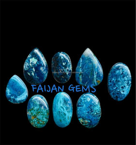 Cabujón de piedras preciosas sueltas Shattukite Natural, cabujón de cristal de todos los tamaños con forma de mezcla pulida para hacer colgantes de joyería, piedras preciosas - Product Image 3