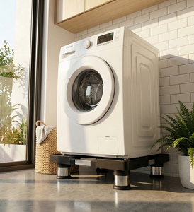 Base Ajustable Multifuncional para Refrigerador de Gran Tamaño, Base para Lavadora de Alta Resistencia con 4 Patas y Capacidad de Carga de 300 kg - Product Image 5