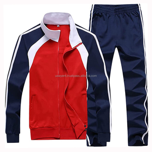 New Fashion Winter Men Tracksuit Men 2 Pieces Set Sweatshirt + Sweatpants Sportswear Zipper Hoodies Casual Men Clothing - Product Image 1
